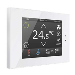 Сенсорная панель KNX Z40, емкостной ЖК дисплей 4.1” с фоновой подсветкой Zennio ZVIZ40GW