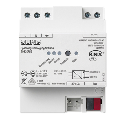 Блок питания KNX 320mA Jung 20320REG