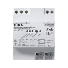 Источник питания KNX 320 мА с интегрированным дросселем Gira 212200 