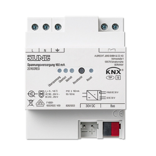 Блок питания, 160mA Jung 20160REG 