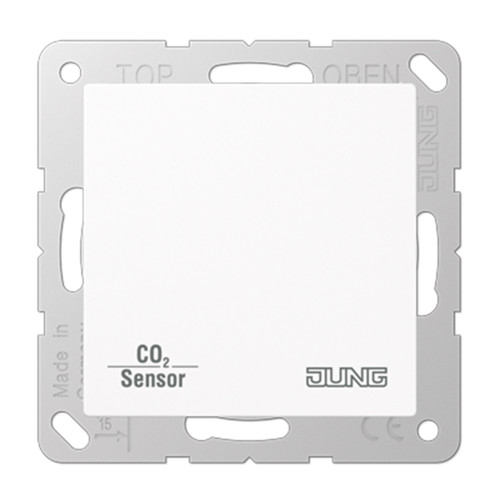 KNX CO2 Sensor, цвет: Белый, оттенок: Блестящий Jung CO2A2178BFWW 