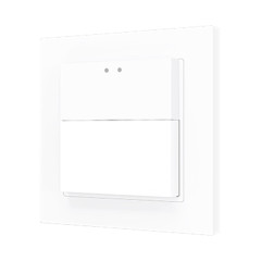 Датчик движения KNX для настенного монтажа - 1 кнопка - Белый Zennio ZPDW1V2W Presentia W1 v2