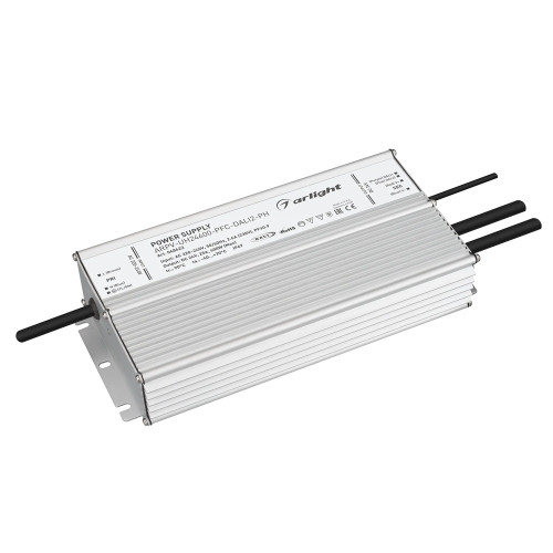 Блок питания ARPV-UH24600-PFC-DALI2-PH (24V, 25A, 600W) (Arlight, IP67 Металл) 048622 