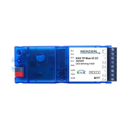 Диммер KNX TP Blue IO 551 CC secure Weinzierl 5378