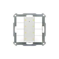  Кнопочный выключатель KNX/EIB 4x канальный (8 кнопок) MDT BE-TA5508.01