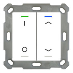 Выключатель кнопочный Lite 55 RGBW MDT BE-TAL55T2.D1 