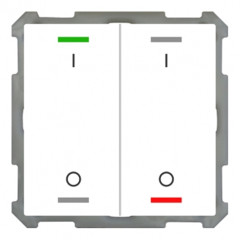  Выключатель кнопочный Lite 63 MDT BE-TAL63T2.B1