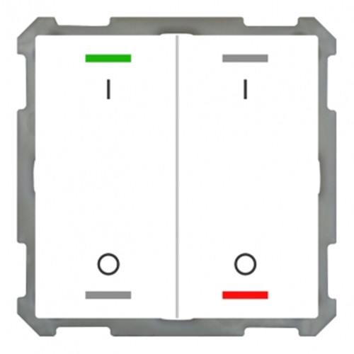  Выключатель кнопочный Lite 63 MDT BE-TAL63T2.B1