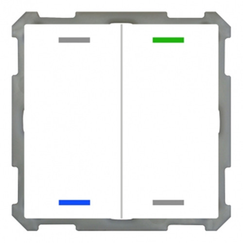 Выключатель кнопочный Lite 63 MDT BE-TAL63T2.01 