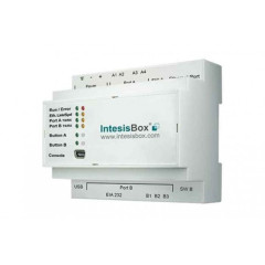 Шлюз KNX/EIB - Modbus RTU и Modbus TCP, до 100 точек ввода-вывода Intesis Intesisbox IBOX-KNX-MBM-100 INKNXMBM1000000