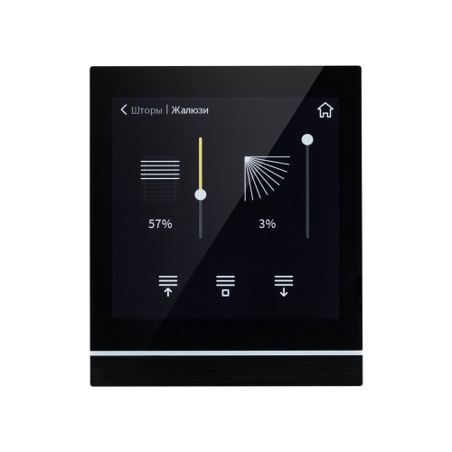  Сенсорная панель KNX-113-40-MULTI-V4-IN (20-30V) (IARL, IP20, пластик) INTELLIGENT ARLIGHT 032386