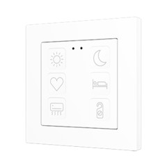 Выключатель сенсорный KNX Tecla 55 X6, цвет: Цвет на выбор Zennio ZVIT55X6 