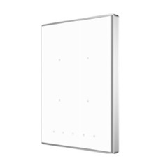 Выключатель сенсорный KNX Touch-MyDesign Plus, 4-кнопочный, цвет: Белый Zennio ZVI-TMDP4-AW 